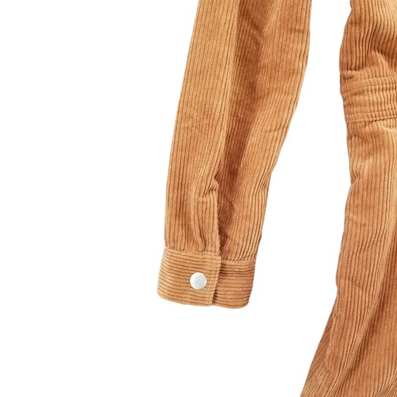 Day + Moon Poppy Corduroy Romper Womens Brown Long Sleeve Collared Size M - Picture 15 of 16